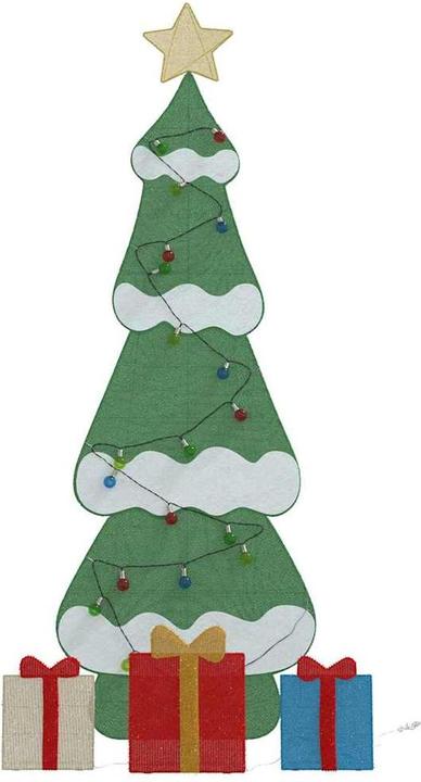 Produktbild vidaXL Weihnachtsbaum Dekoration (180 cm)