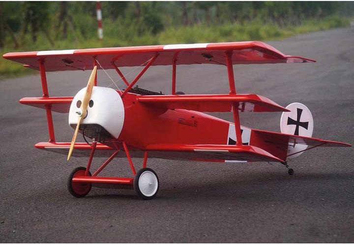 Vq Models Fokker Dr.1 (rot) / 1850mm ARF Dreidecker