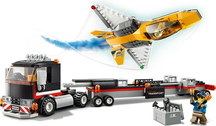 Immagine prodotto LEGO Jet Transporter per spettacoli aerei (60289, LEGO City)