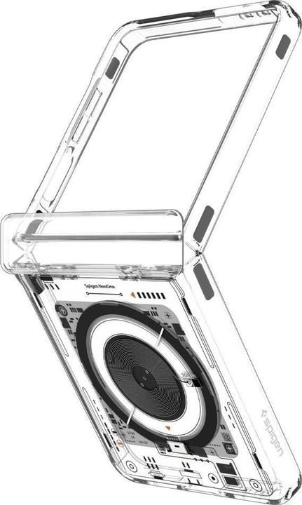 Produktbild Spigen Ultra Hybrid Pro MagSafe Case für Samsung Galaxy Z Flip 7 Zero One - Transparent (Samsung Galaxy Z Flip7)