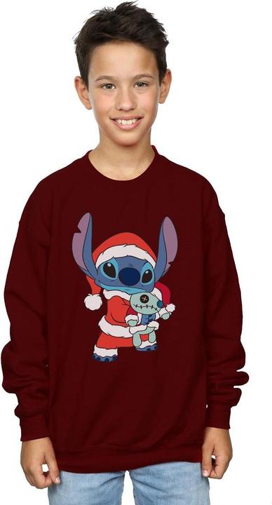 Immagine prodotto Disney Lilo And Stitch Stitch Christmas Felpa Ragazzi (116)