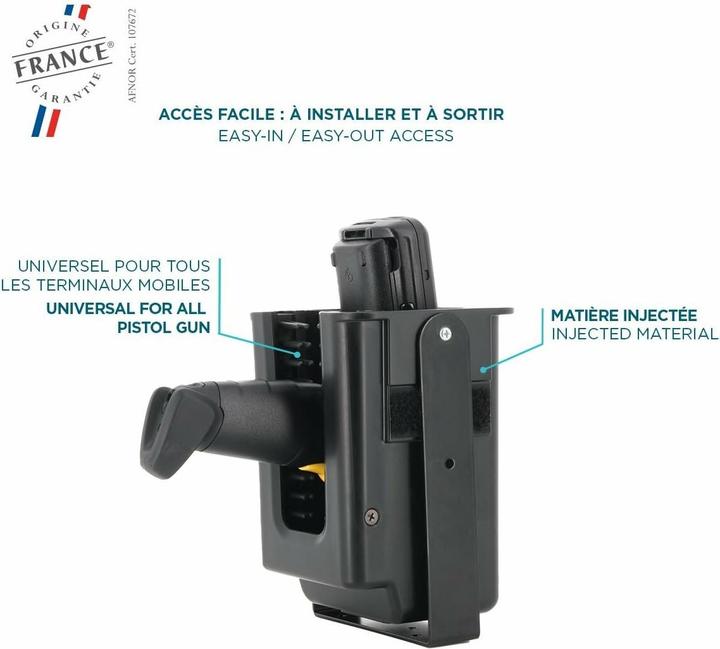 Produktbild Mobilis Universal Holster f. Scanner Gun Forklift FR