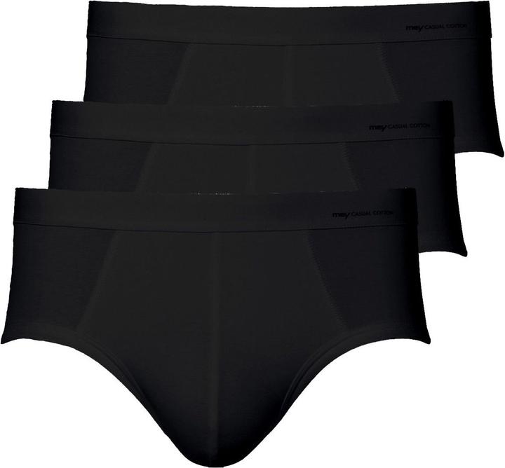 Immagine prodotto Mey Confezione da 3 slip casual in cotone con fascia in vita intrecciata - mutande (XL, confezione da 3)