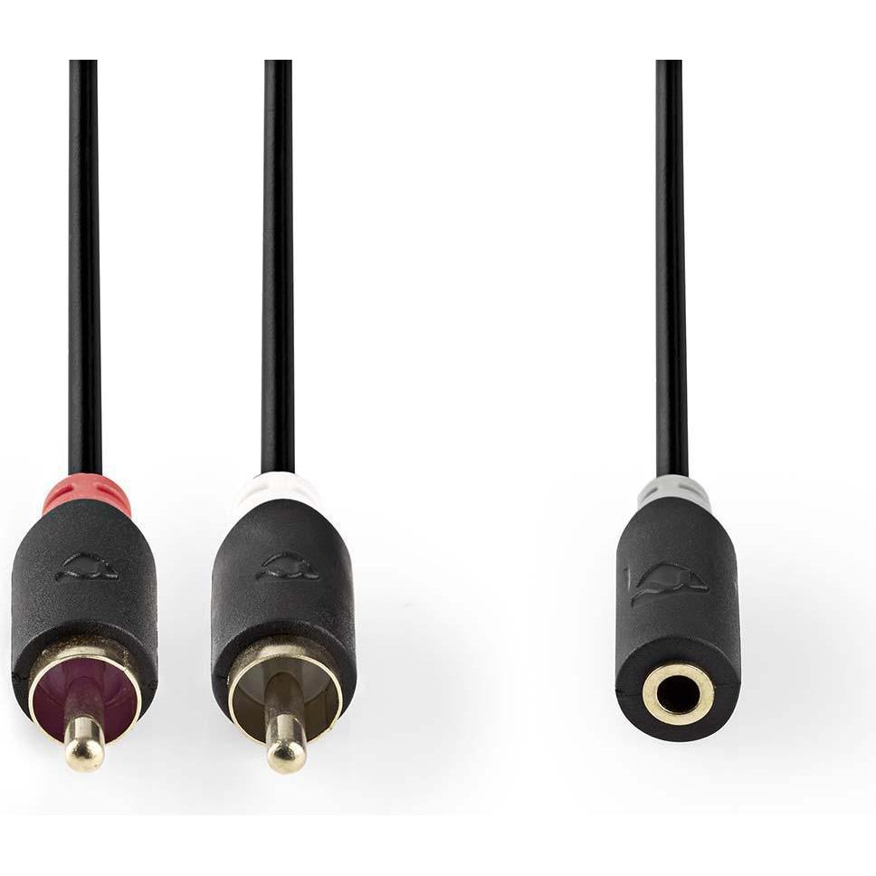 Thumbnail - Nedis Stereo-Audiokabel 2 x R AC Stecker - Buchse 3,5, Audio Kabel