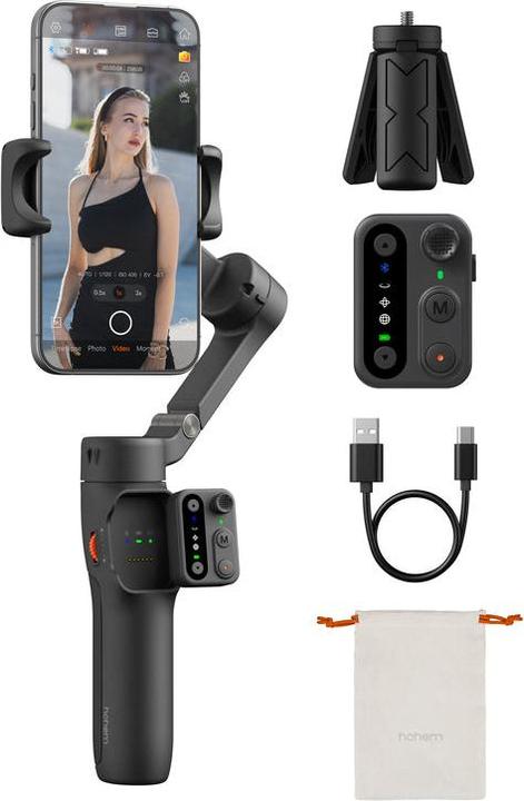 Actual product image Hohem iSteady X3 SE Black (Smartphone, 0.30 kg)