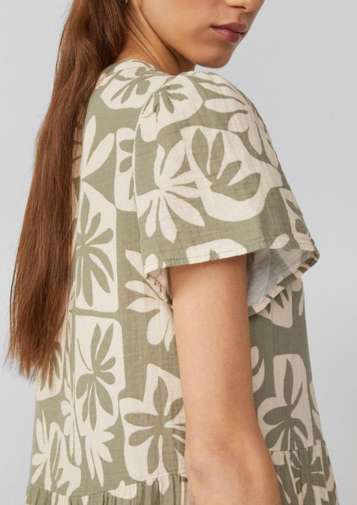 Produktbild S.Oliver Kleid Volantkleid aus Musselin (34)