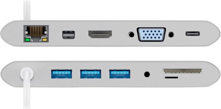 Immagine prodotto Goobay USB-C Multiport-Adapter (USB-C, 11 porte)