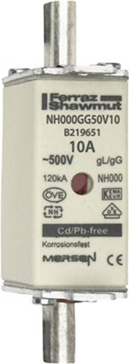 Produktbild Mersen NH-Sicherungseinsatz (10 A)