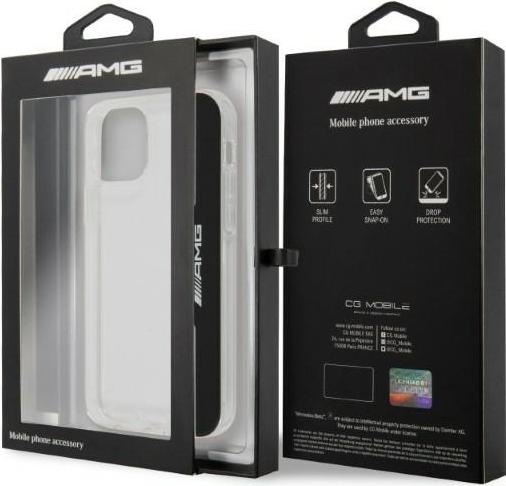Image du produit Mercedes AMG AMHCP12MTVLBR iPhone 12/12 Pro 6,1" transparent hardcase Electroplate Vertical (Apple iPhone 12)