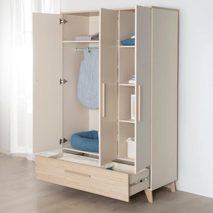 Produktbild Roba Kleiderschrank 3-türig Sidney (118 cm)