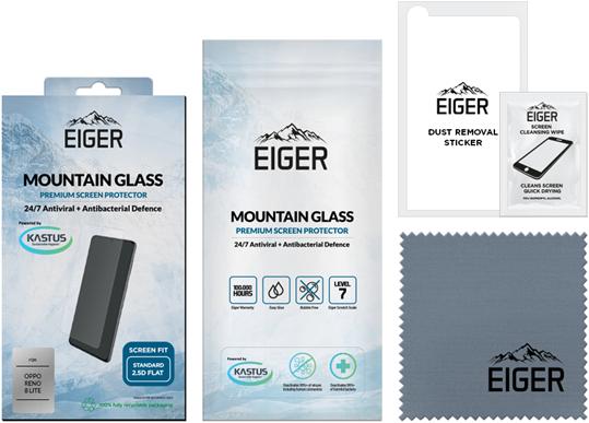 Immagine prodotto Eiger Mountain Glass Clear (1 pz., Oppo Reno 8 Lite 5G)