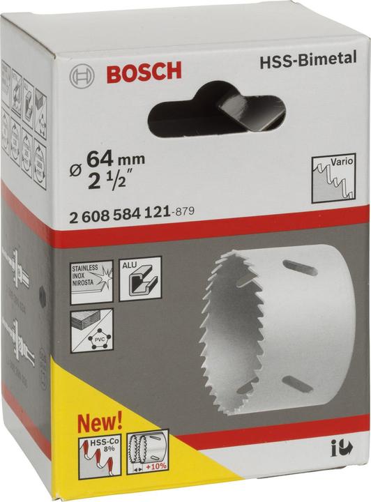Image du produit Bosch Professional Zubehör Scie cloche 64 mm Accessories 260 (64 mm)