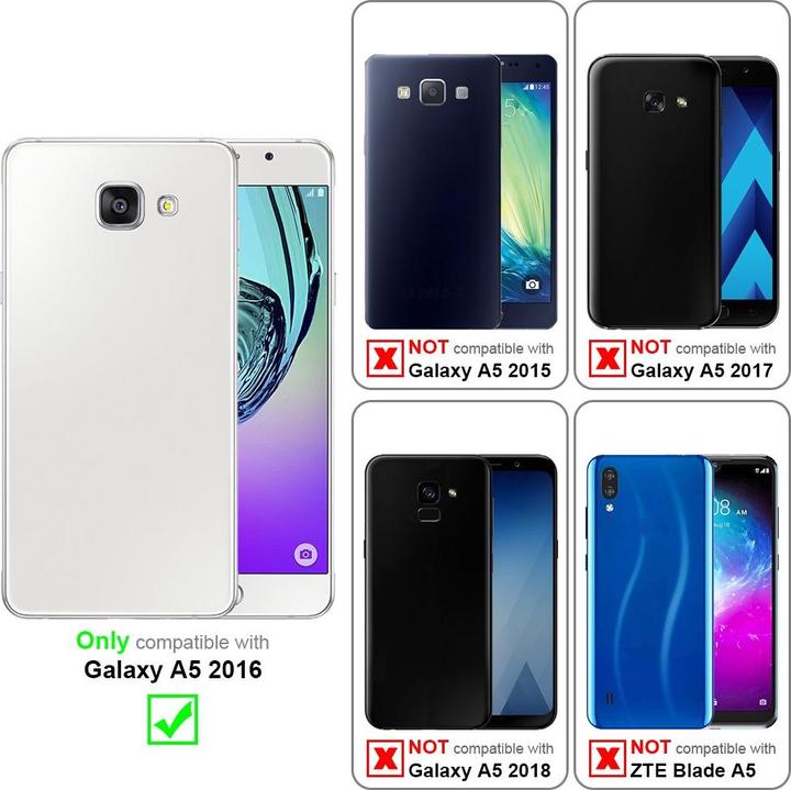 Actual product image Cadorabo Chain case for Samsung Galaxy A5 2016 necklace cover adjustable