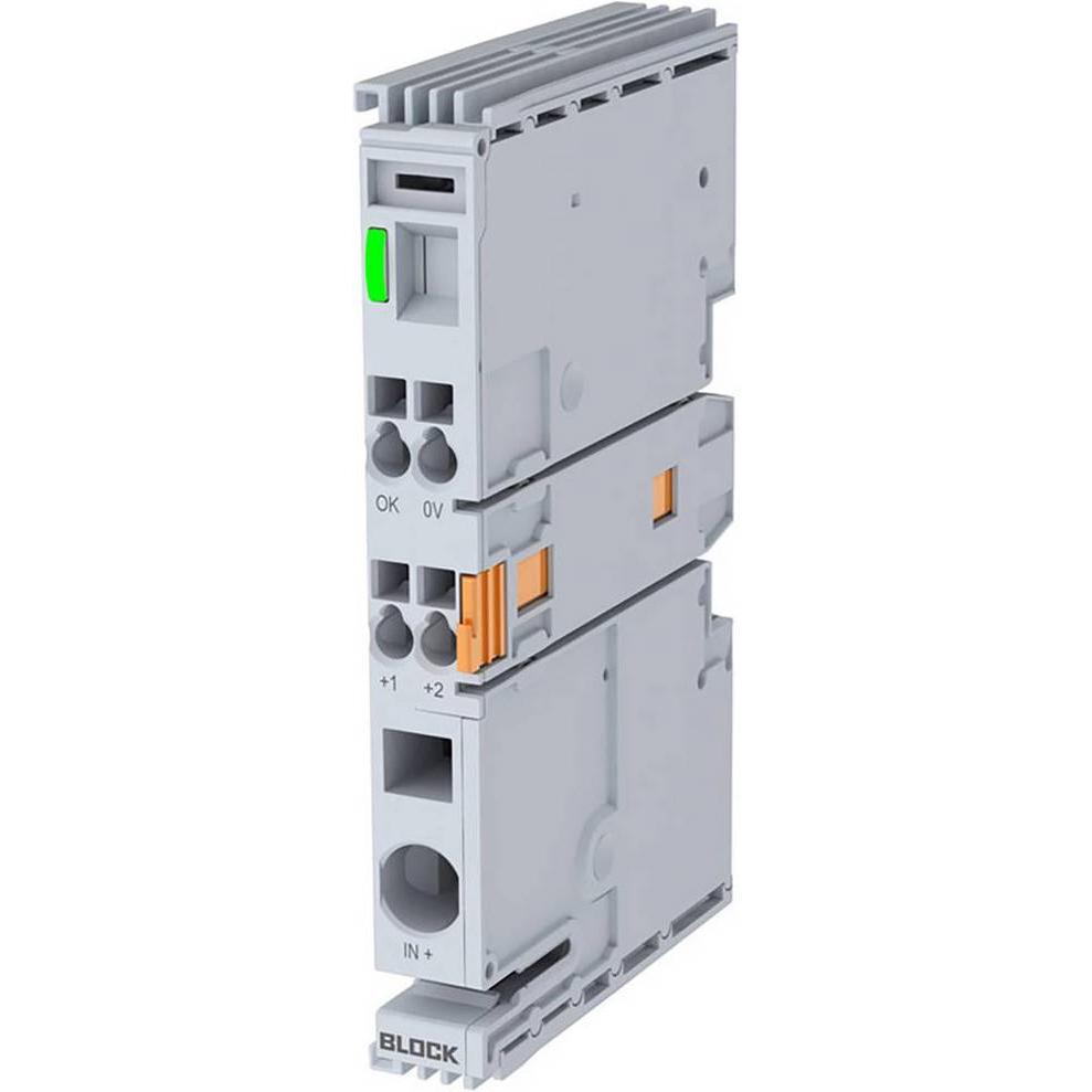 Block, Systemstromversorgung, Elektronischer Schutzschalter mit thermomagnetischer Kennlinie