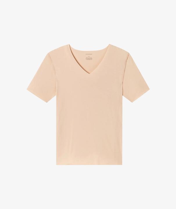 Produktbild Schiesser Shirt Loungewear "Laser Cut" schlamm (XL)