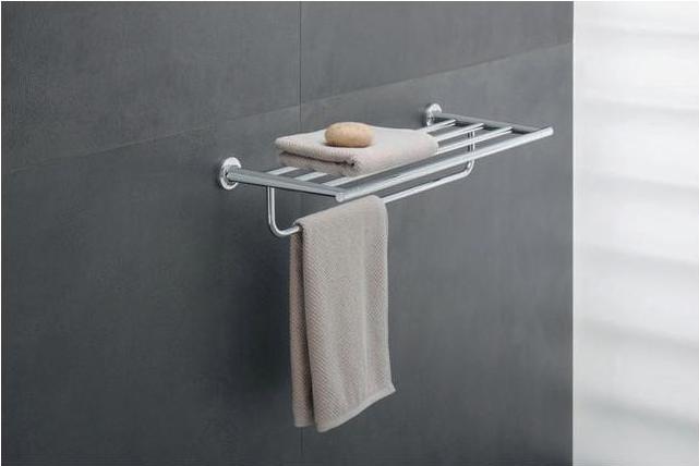 Produktbild Duravit Handtuchablage STARCK T 610x232mm chrom