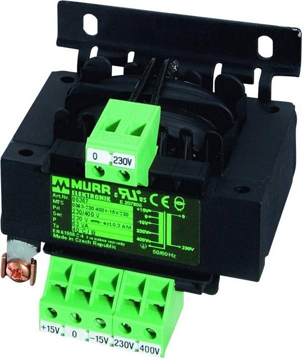 Actual product image Murr Elektronik Safety transformer