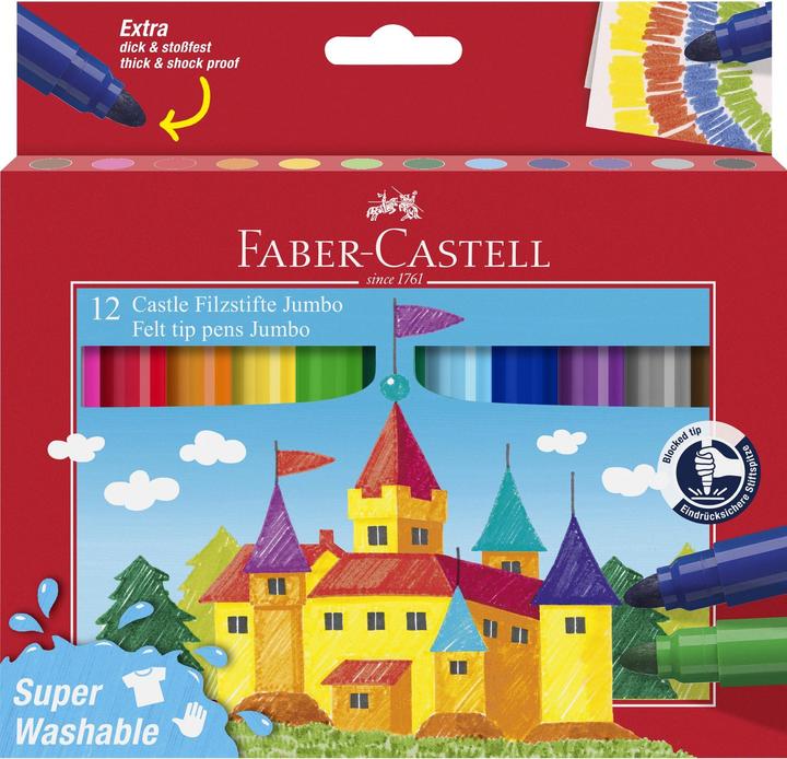 Produktbild Faber-Castell Jumbo Filzstift (12 x)