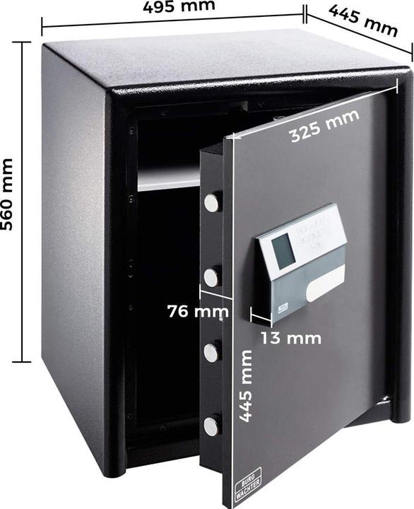 Immagine prodotto Burg Wächter Armadio di sicurezza Combi-Line CL 440 E (50 l)