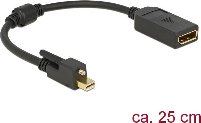 Productafbeelding Delock Mini Displayport naar (DP, 25 cm)