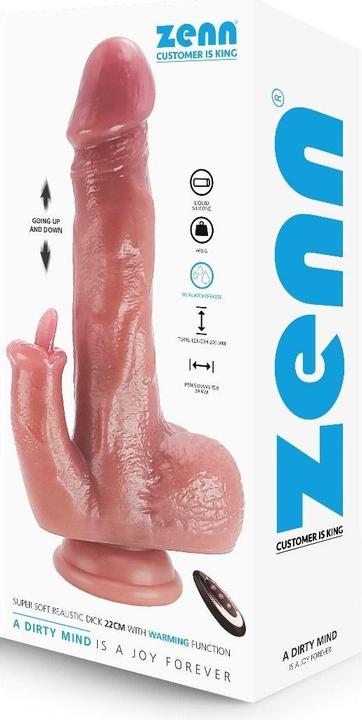 Produktbild Zenn Super Soft Realistic Dick 22 cm With Warming Function