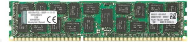 Actual product image Dell 8GB, RIMM, 1600MHZ, 128x64 (1 x 8GB, 1600 MHz, DDR3L-RAM, R-DIMM)