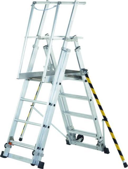 Immagine prodotto kaiserkraft Scala a piattaforma telescopica (Stile, 270 cm)