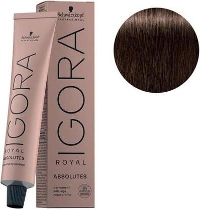 Produktbild Schwarzkopf Professional Igora Royal Absolutes Age Blend (5-60 Hellbraun Schoko Natur)