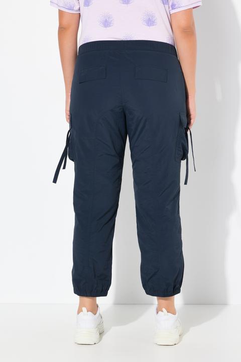 Produktbild Ulla Popken Cargohose, Utility-Style, Elastikbund, Gummisaum (46)