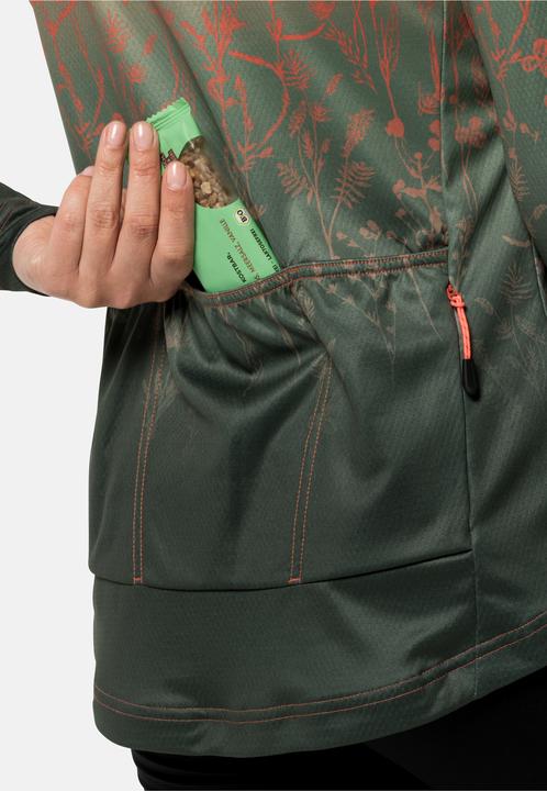 Actual product image Jack Wolfskin Morobbia Fz L/S Print W (M)