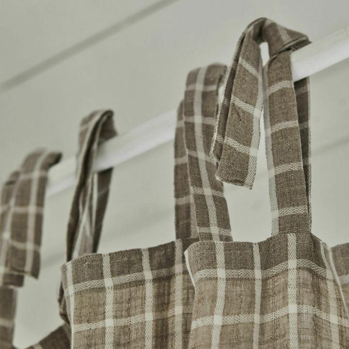 Produktbild Loberon Gardine Cracanica weiss/ leinen (250 x 135 cm)