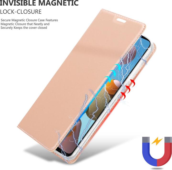 Actual product image Cadorabo Case Classy Book (Samsung Galaxy A21s)