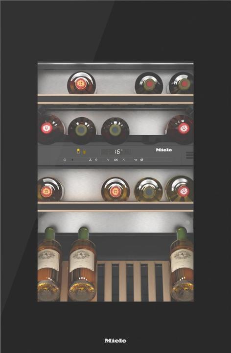 Actual product image Miele KWT 6422 iG-1 sw EB wine cabinetG 89cm 104L/33Flx0.75L integr