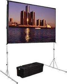 Vaddio Système d'écran Fast-Fold Deluxe - 4,17 m - 2,34 m - 16:9 - Blanc (96", 16:9)