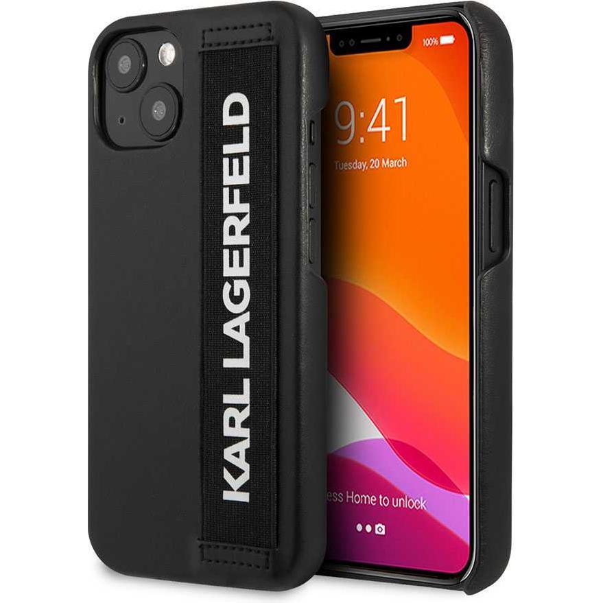 Karl Lagerfeld Case (Apple iPhone 13), Smartphone Hülle, Schwarz