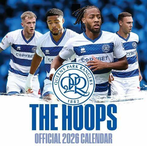 Produktbild The Official Queens Park Pangers FC Desk Calendar 2026