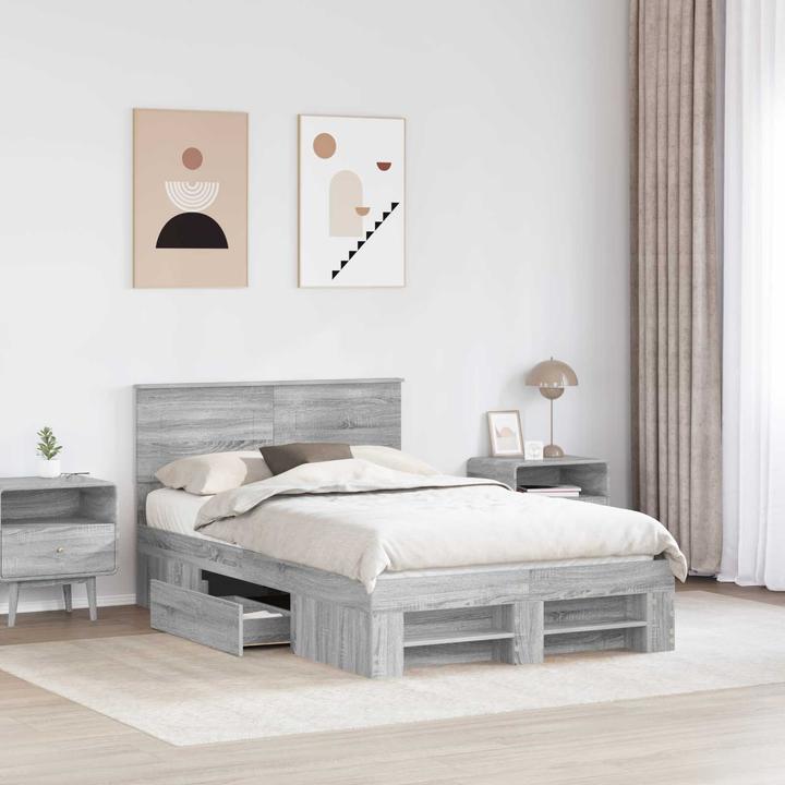 Image du produit vidaXL Modernes Bett (137 x 203 cm)