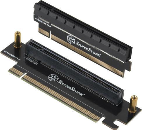 Actual product image Silverstone SST-RC07B PCI Express 4.0 x16 riser card RVZ02, ML08 (PCIe)