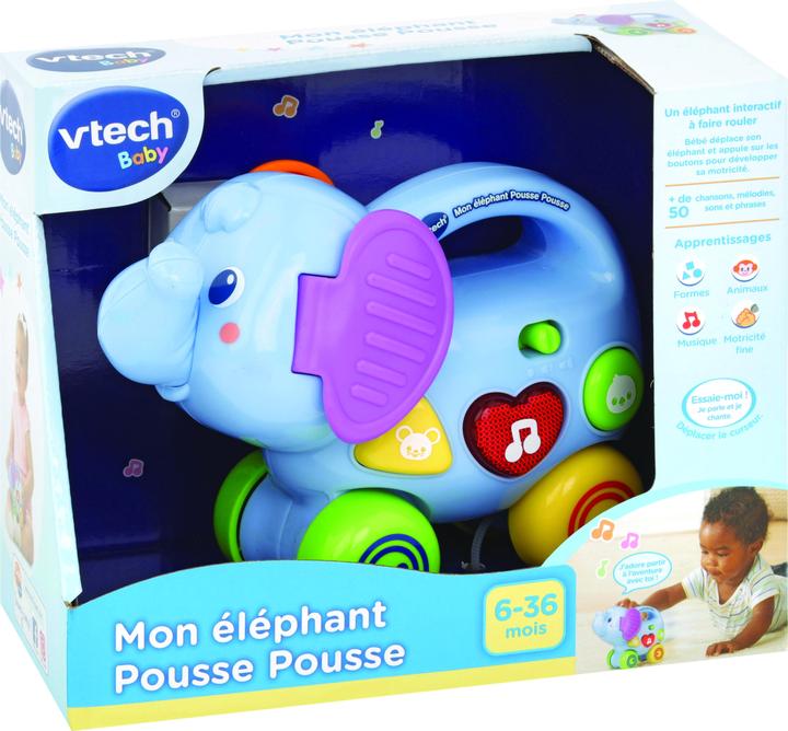 Produktbild VTech Schiebespielzeug Kleiner Schiebe-Elefant -FR-