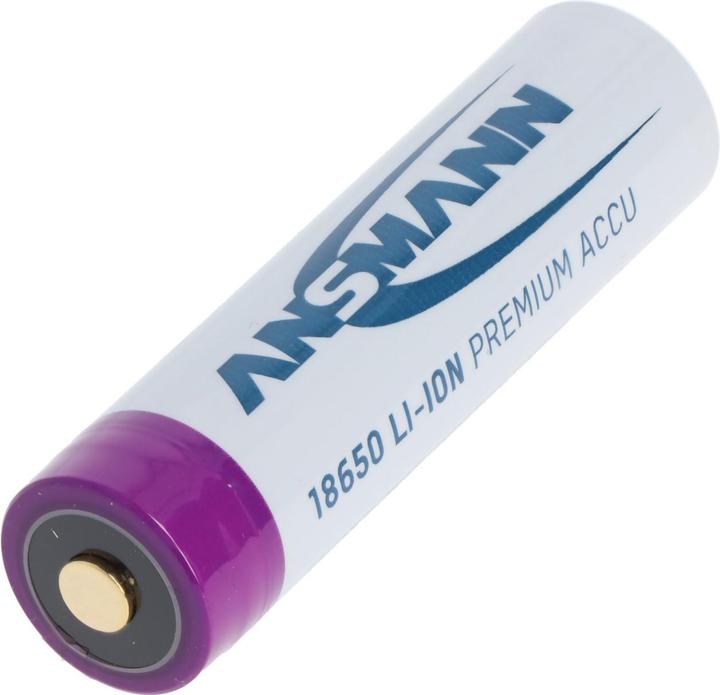 Produktbild Ansmann Akku 18650, geschützter Akku durch Sicherheitsbeschaltung (1 Stk., 18650, 2600 mAh)