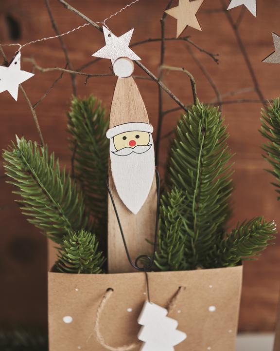 Produktbild VBS Papiertüte 16,5x12x6,5cm, Pack à 6 Stück (Geschenkpapier, 6 x)