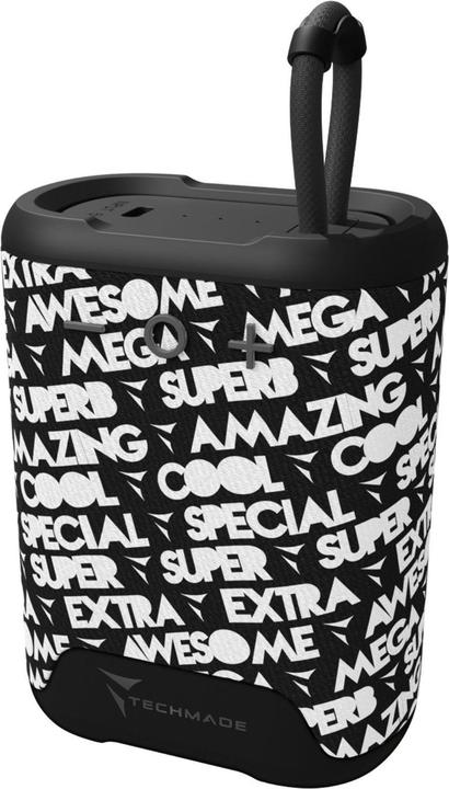 Immagine prodotto Techmade Altoparlante Bt Con Pattern Nera