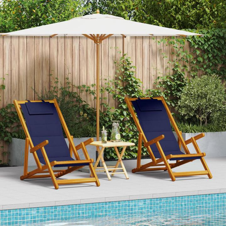 Immagine prodotto vidaXL Garten-Lounge-Stuhl (123 cm)