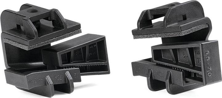 Image du produit HellermannTyton HELL Beam Clamp D with foam-PA6GF30-BK (200) Élément de fixation GPN12-0984 Beam (46.20 mm, 200 pcs)
