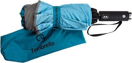 Image du produit Tembo Tembrella LED Parapluie tempête en rPET 105cm pétrole