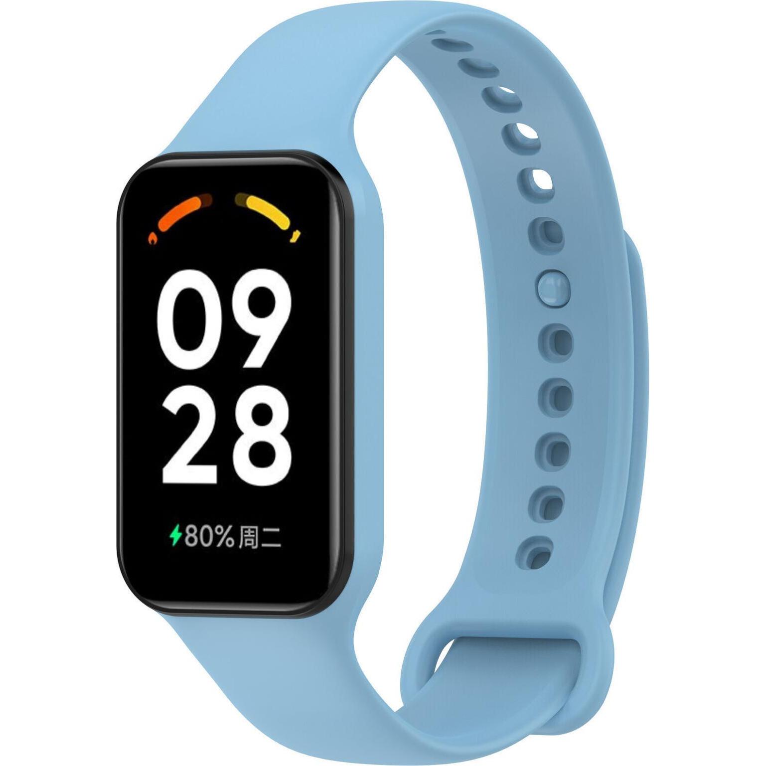Thumbnail - Strap-it Silikon Armband (Silikon), Uhrenarmband, Blau