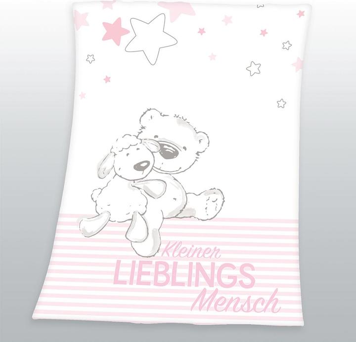 Babybest Favourite Man Microfibre Fluffy Blanket (100 x 75 cm)