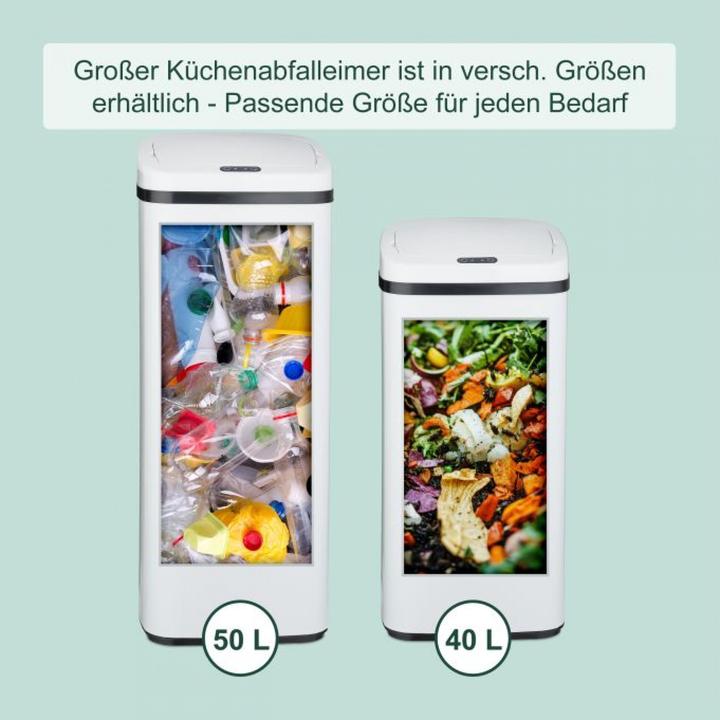 Produktbild Relaxdays Sensor-Mülleimer (50 l)
