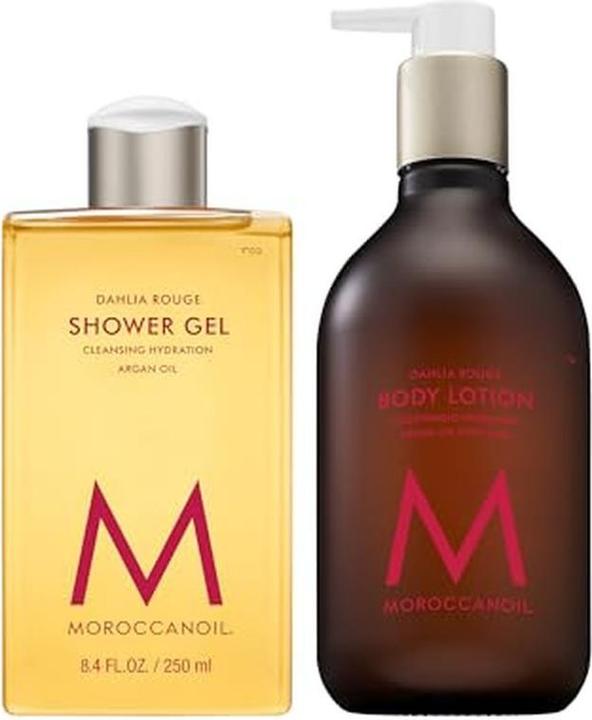Produktbild Moroccanoil Handseife und Creme Geschenkset Dahlia Rouge 100 Ml