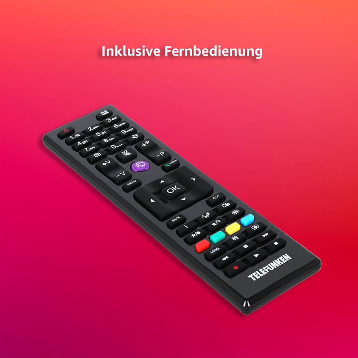 Produktbild Telefunken XF32N750M Fernseher 32 Zoll Full HD LED TV mit Triple-Tuner, schwarz (32", LED, Full HD, 2024)